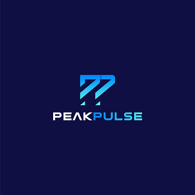 PEAKPULSE Minimal PP Monogram Logo brand identity branding design design logo flat graphic design icon illustration logo logo design logos logotype minimal minimal logo modern modern logo monogram simple unique
