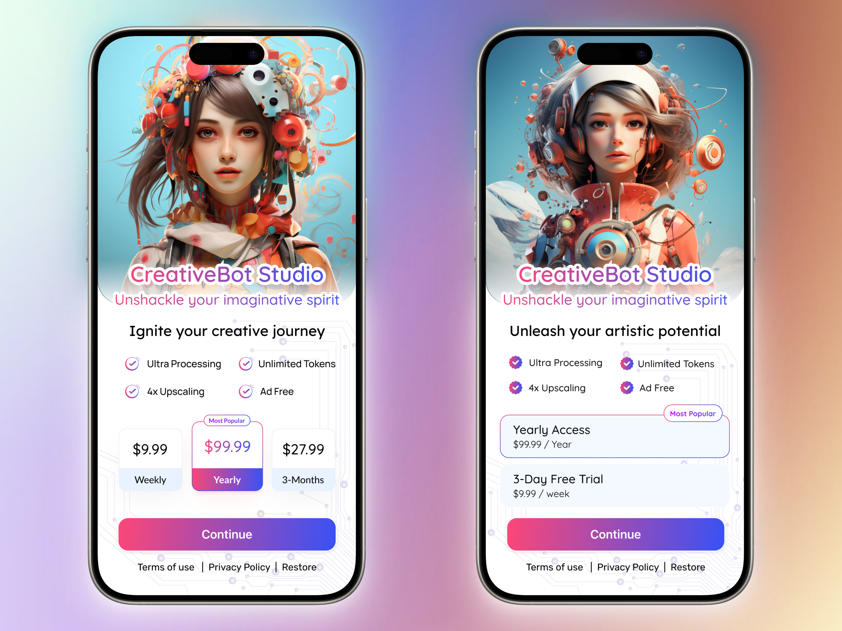 Premium Subscription UI app design app purchase ui app subscription in app in app purchase mobile app premium premium app premium page premium screen premium subscription premium ui pricing pricing page pro screen purchase screen purchase ui subscription subscription ui ui design