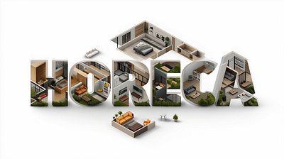 AI image - HORECA (furniture) ai furniture horeca illustration midjourney photoshop