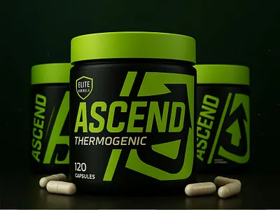 Bold Thermogenic Supplement Packaging energyboostess branding.