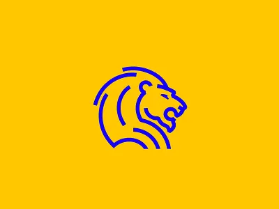 Lion alex seciu animal logo branding jungle logo king logo lion lion logo logo design logo designer safari logo