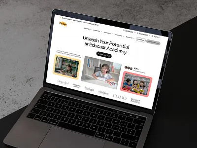 Education Learning Landing Page education kids landing page learning product design ui design web design website