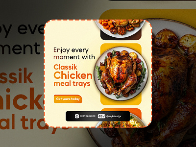 Food Social Media Post Design branding chikkenposter design graphic design illustration newpost posterdesing productdesign socialmediadesign socialmediapostdesign