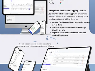 🏢 Facility Mobile Controlling (FMC) — Smart Operations at Your assetmanagement facilitymanagement fieldserviceapp inspectiontool maintenanceapp mobileappdesign operationstech realtimemonitoring smartfacility uidesign