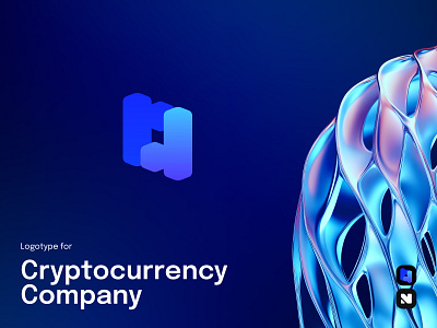 3D Gradient Mark for Web3 & Fintech blockchain btanding branding brandmark creative crypto logo design cryptocurrency logo design digital currency fintech logo graphic design logo logo design tech logo token branding web3 branding
