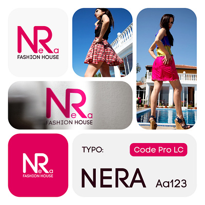 NeRa — Fashion Brand and House branding design fashion logo fashion logo design graphic design illustration logo logo design logotype print design vector