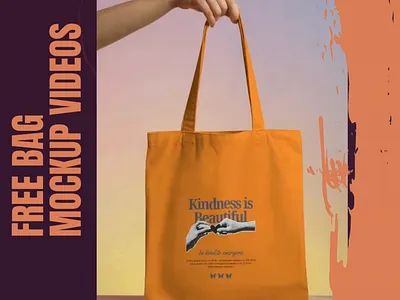 Free tote bag Mockup Video bag mockup mockup tote bag tote bag mockup video mockups
