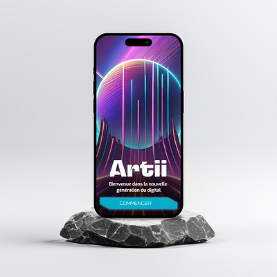 🎨 ARTII – AI-powered creative generation app graphic design ia ui
