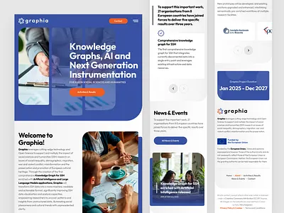 Graphia Mobile branding design drawingart illustration logo responsive ui ux web website