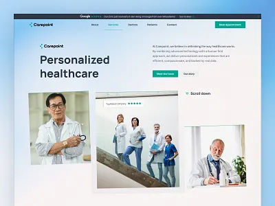 Medical Template - vol.3 about about us doctor figma health healthcare layout medical medicine story template web website
