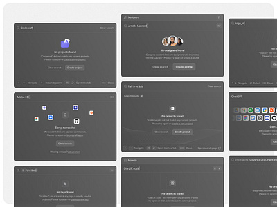 No results — Untitled UI empty state no results product design search results ui design user interface