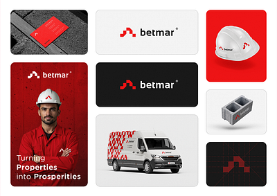 Betmar ® branding identity logo logotype