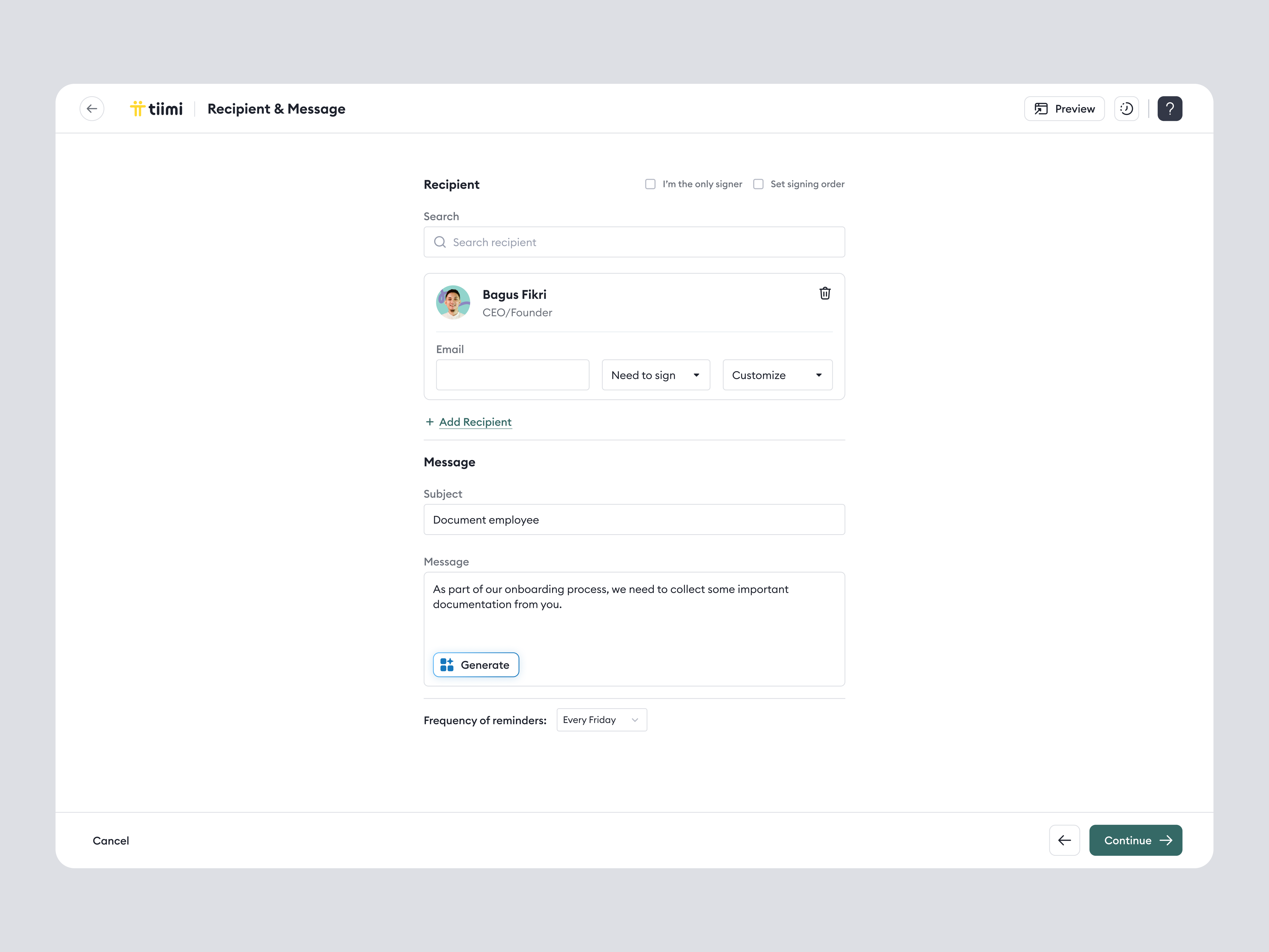 Tiimi: Digital Signature Workflow in a SaaS HRM candidate company dashboard document management employee esignature hiring hr platform hrd hrm human resources job organization management product design saas saas design ui ux web app web design