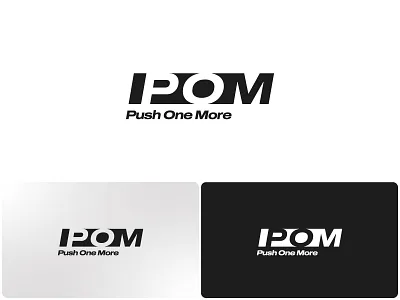 Wordmark logo brand branding endurance endurance logo fitness fitness community fitness logo gym logo letter logo letter m letter o letter p marathon minimal logo modern logo run simple logo triathlon workout logo worukout