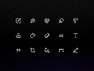 Creative Editor Broken Icons by Iconstica icon design icon library icon pack icons