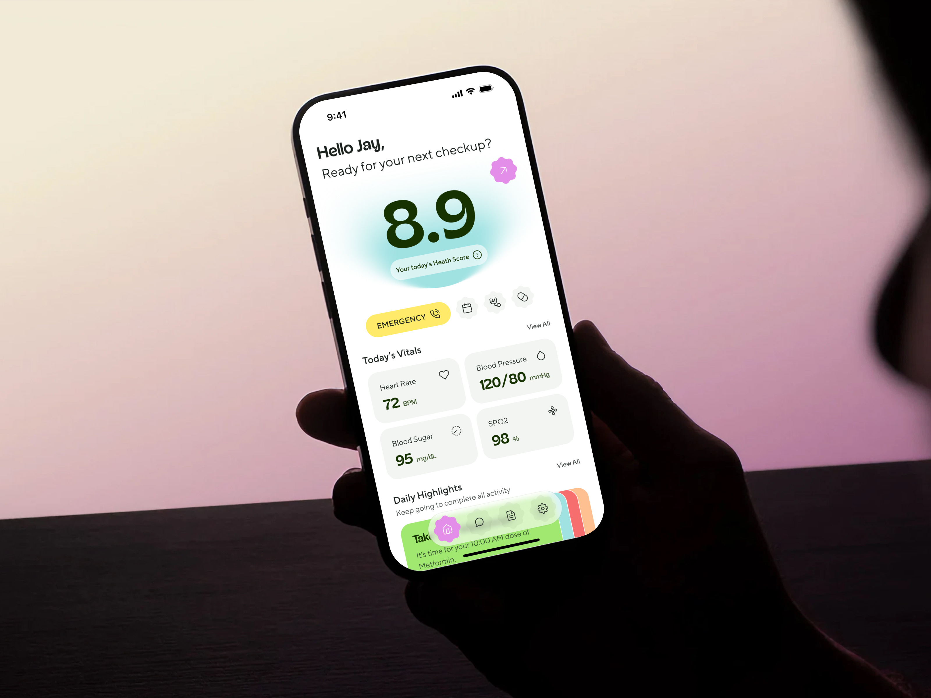 Telemedicine Providers (AI-Powered Health Monitoring App) ai ai health assistant app ui health app health care medical app design mobile app patient monitoring smart diagnostics telemedicine ui ui design