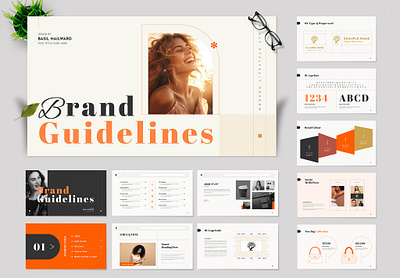 Brand Guidelines Templates typography