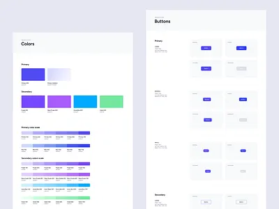 Injective - Web 3.0 financial app builder blockchain buttons colors components crypto cryptocurrency design library palette styleguide styles uikit
