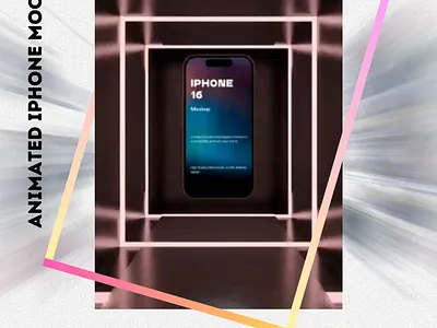 Animated iPhone mockup animated iphone iphone mockup iphone mockup video video mockup