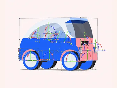 Delivery flow 2d after effects animation delivery delivery car freight logistics logistics flow modeling motion design motion graphics order delivery package delivery pseudo 3d shipping process stages supply chain tutorial