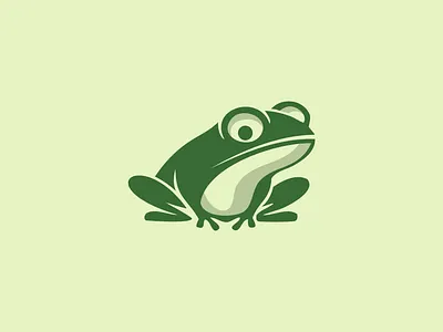 Frog Logo animal logo branding design elegant frog frog logo geometric frog graphic design illustration logo logo frog minimal minimalist modern logo pet logo ui water animal logo