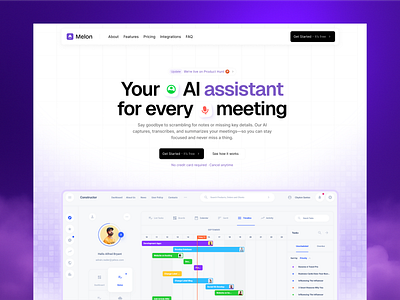 SaaS-Ready Website for AI-Powered Startup ux design