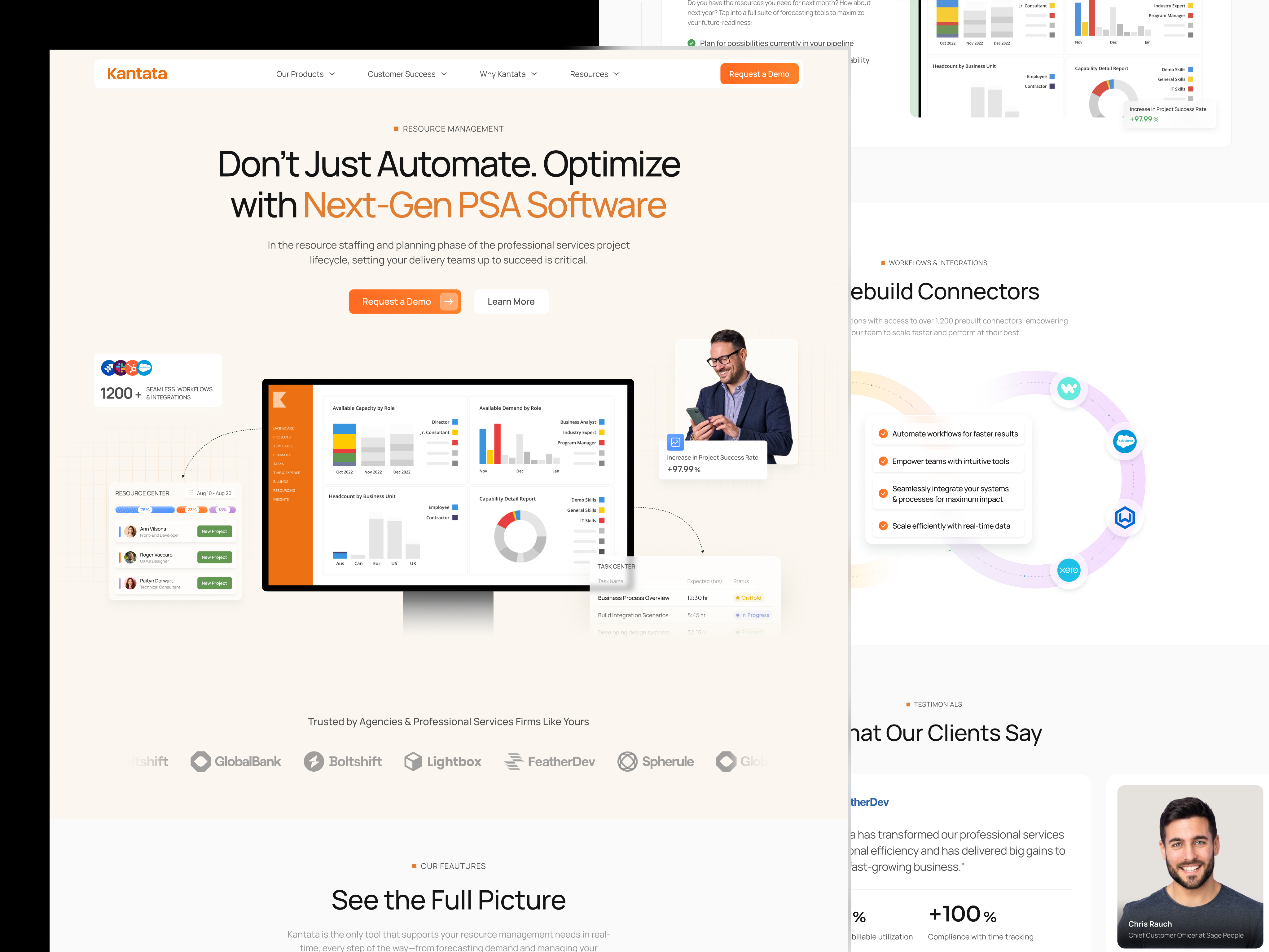 Web design for a PSA Software Platform b2b b2c creative website landing page saas dashboard saas landing page saas website tech web design website inspiration