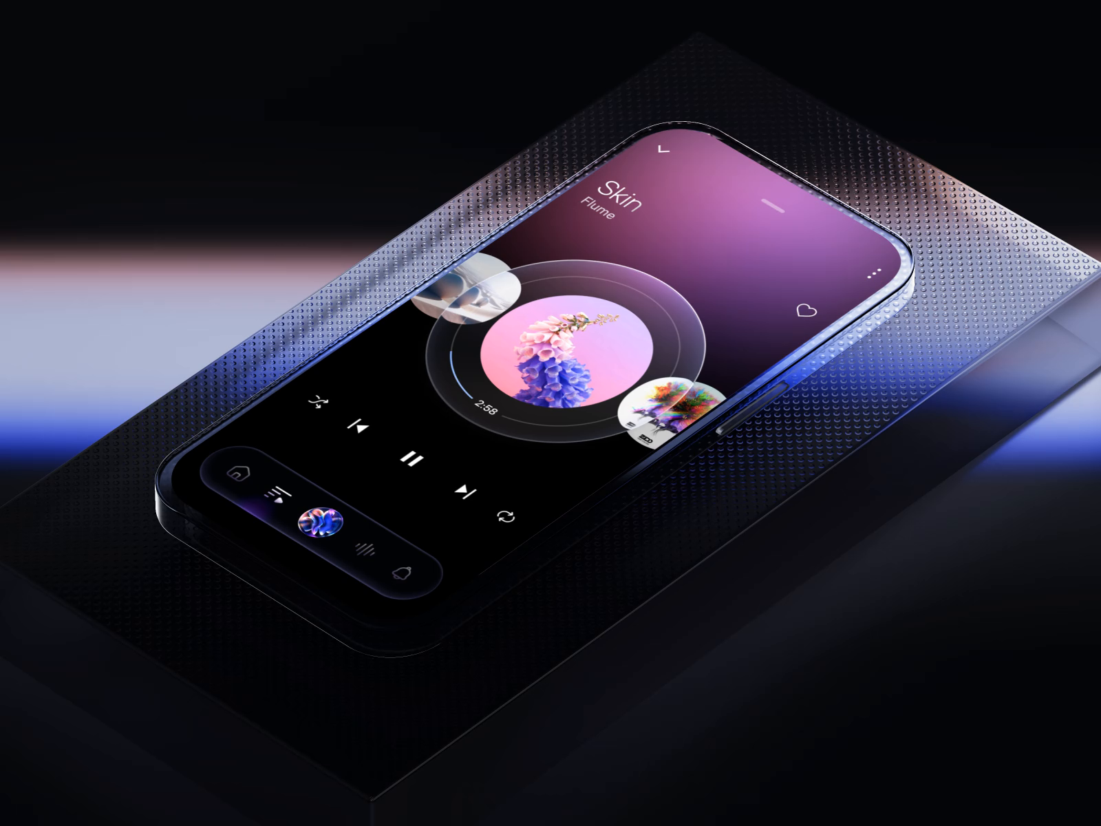 Music App - Modern Music Player UI/UX & Interaction Design Image 1