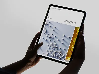 Erthos Bioreseins: Product Page Concept bio biomaterials biotechnology clean clean ui materials science minimalist platform platform design product page science ui user experience user friendly user interface ux web web design