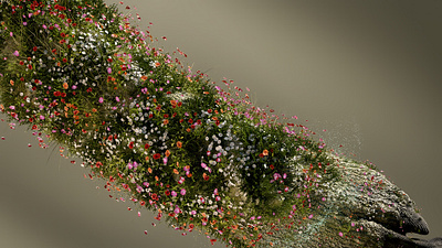 "Nature" 3d 3d art after effects art direction c4d cinema4d design lightning motion design motion graphics texturing