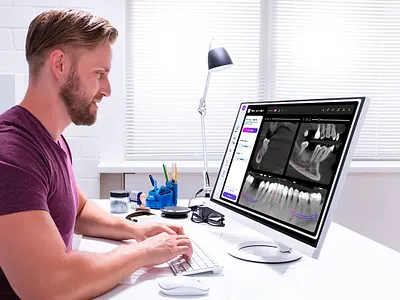 Surgical Guide Ordering Flow — Clean & Clinical UX ai integration cbct viewer clean ui dark mode dashboard ui data visualization dental tech design system figma gradient ui healthcare ui medical design minimal design saas platform ui design ux design web app ui workflow ui