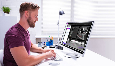 Surgical Guide Ordering Flow — Clean & Clinical UX ai integration cbct viewer clean ui dark mode dashboard ui data visualization dental tech design system figma gradient ui healthcare ui medical design minimal design saas platform ui design ux design web app ui workflow ui