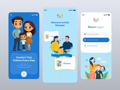 Parenting app design mobile app app app design app designer child app coaching app family app illustration learning app mobile mobile app mom app moms app parenting parenting app parenting app design parents app ui ui designer ui kit ux