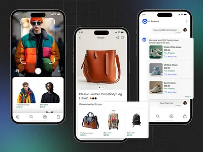 eCommerce Experience with Smart AI Integration app design app ui ecommerce app ui ecommerce integration app ecommerce integration app ui ecommerce mobile app smart ecommerce integration app ui ux webkul webkul design