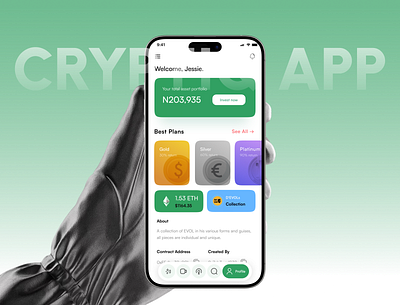 CryptIQ mobile app bitcoin blockchain crypto cryptocurrency mobile app