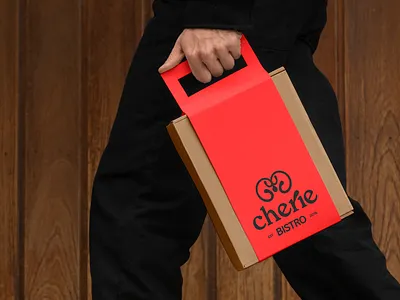 CHERIE BISTRO bistro brand identity brand identity design branding elegant french french restaurant graphic design logo logo design logo redesign modern restaurant sophisticated