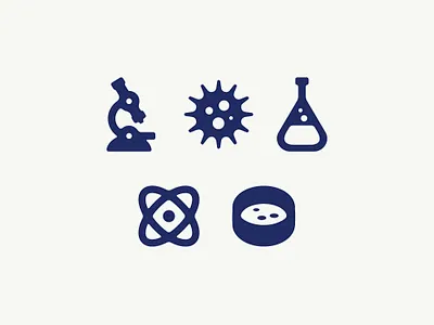 Thermo Fisher • Icon Set growcase icon design iconography icons