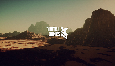 Digital Dunes — Branding for a Game Studio animation branding design game experience gaming graphic design illustration logo motion graphics typography ui uxui vector webdesign website