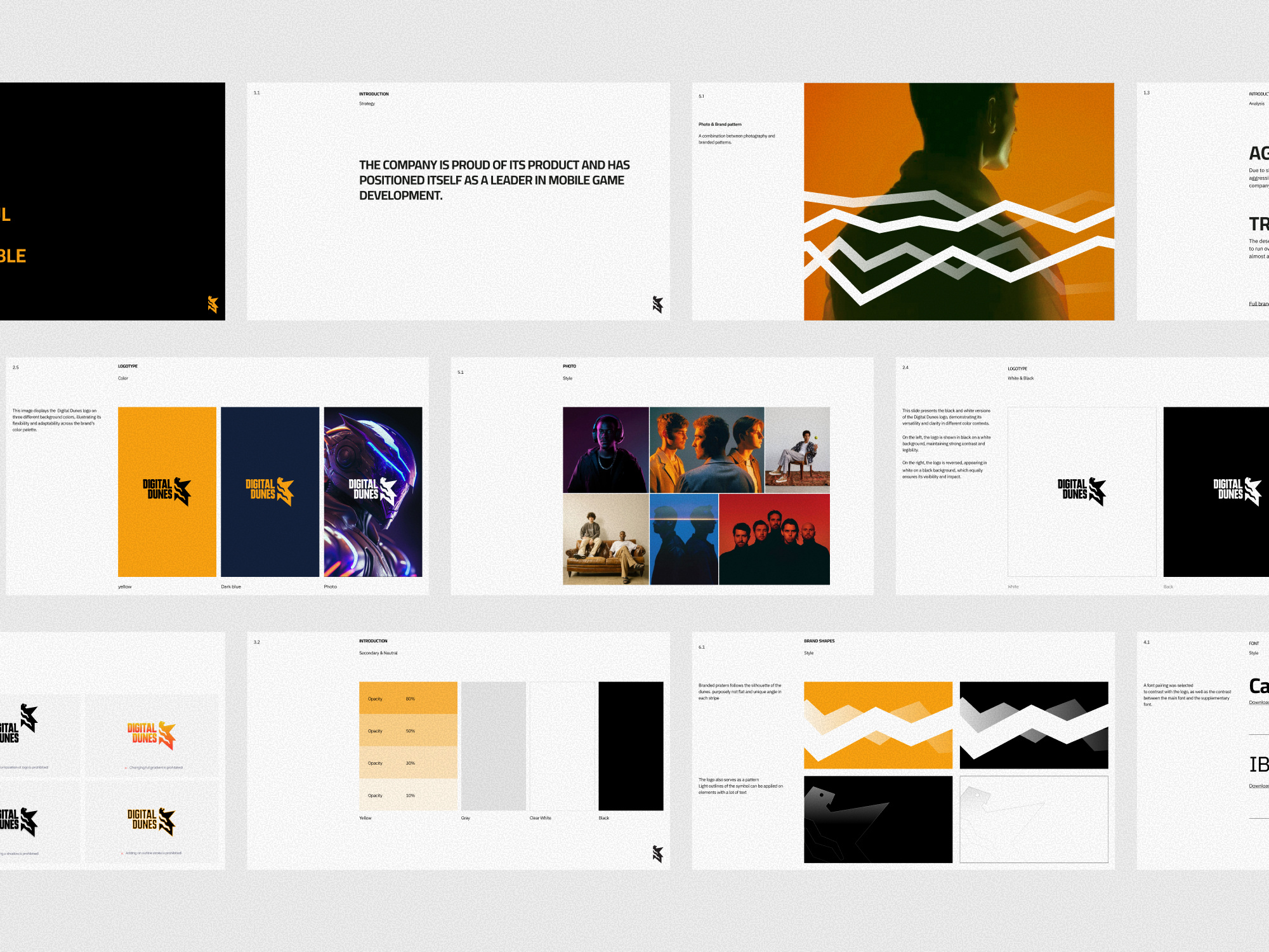 Example of Branding & Website Design