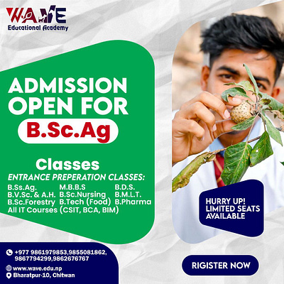 SOCIAL MEDIA POSTS FOR (WAVE EDUCATION NEPAL)