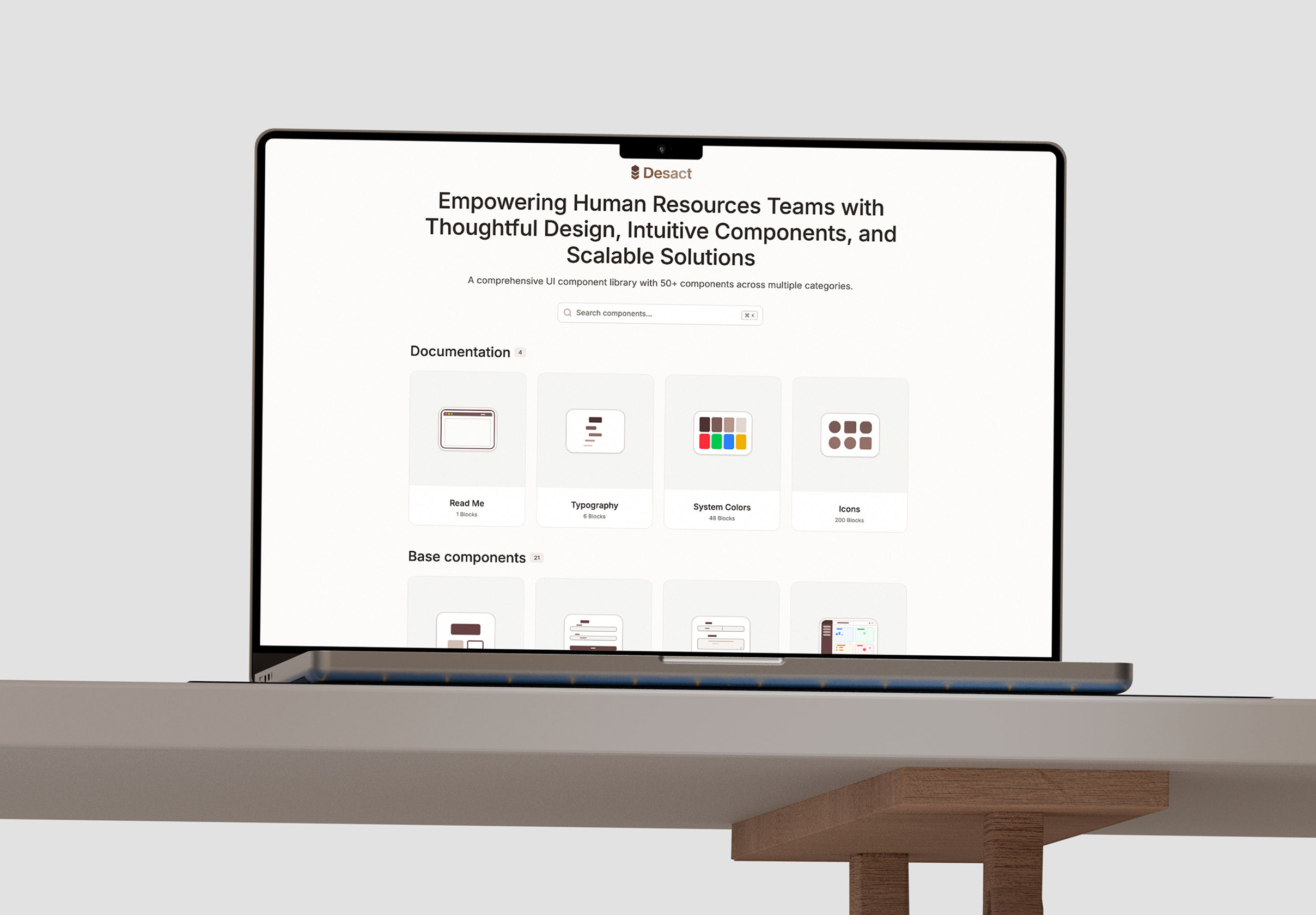 Example of Desact Design System