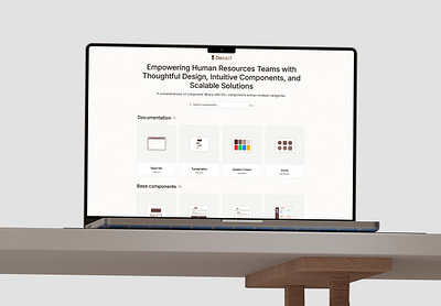 Desact Design System application dashboard design system employees graphic design hire hr management ui users ux