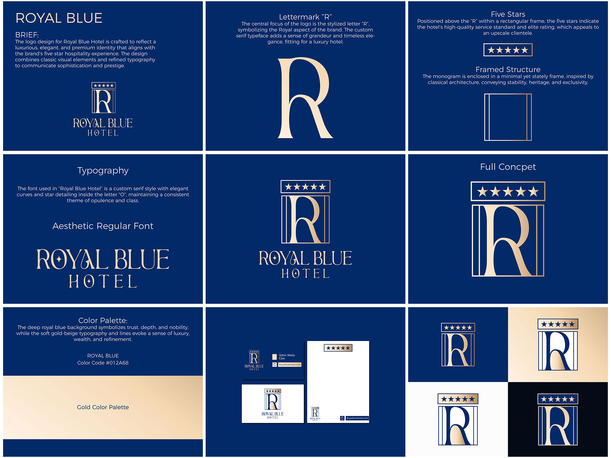 Luxury 5 star Hotel Visual Identity 5 star hotel branding brand designer brand identity graphic design hospitality branding hotel hotel branding logo design luxury logo monogram premium design visual visual identity