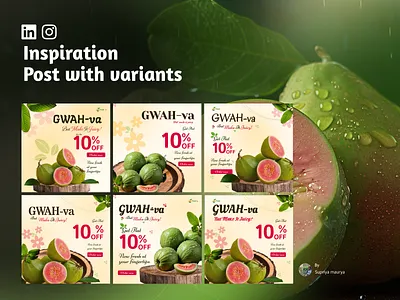 Social media post- Fruits post figma figma design figma designing fruits graphic design graphic designing linkedin post new post post design poster design posts social media social media creative social media post social post ui ui design ux design uxui