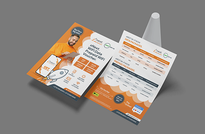 Wifi-Data Packages Flyer cloud data datapricing flyer graphic design marketing price services wifi