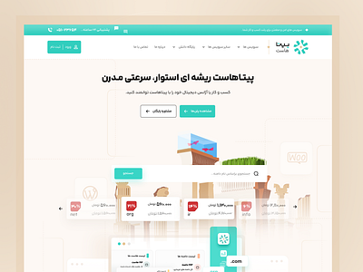 Pita host digital experience domain services product design responsive design ui ux design web design