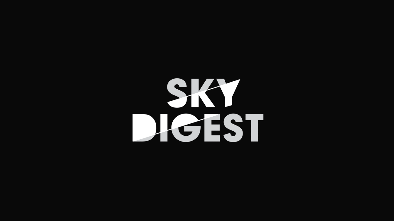 Sky Digest after effects animated animated logo animation animazzio branding intro logo logo animation lottie motion design motion graphics opener web