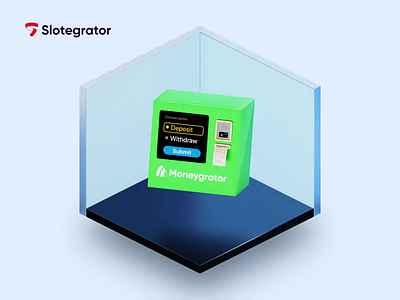 Moneygrator – Financial Integration Visualized 3d 3d render 3dmodeling 3drender blender blender3d branding motion motion graphics ui visualization