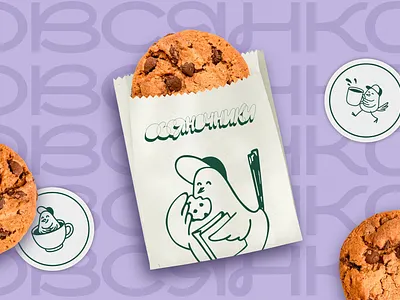 Упаковка овсяного печенья branding design graphic design illustration logo typography vector