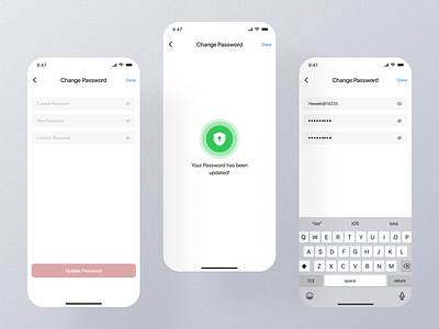 Change Password Mobile App Ui app change password change password dashboard change password page change password ui change password widget change passwword view change pasword details change pasword interface change pasword option change pasword widget graphic design mobile password app password design password mobile password screen password ui screen ui